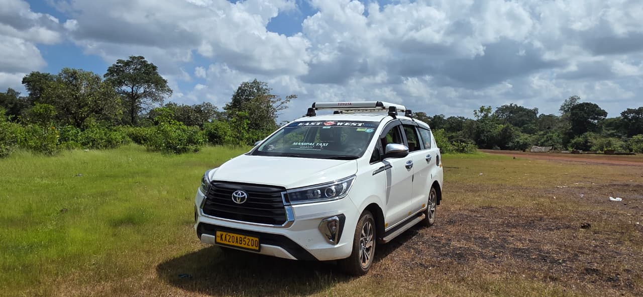 Toyota Innova Crysta taxi in Udupi and Manipal