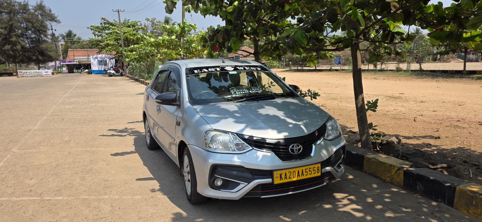 Toyota Etios taxi in Udupi
